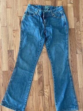 Vintage Wrangler Bootcut Jeans Women’s 11/12 x 34 Y2K Medium Wash Denim